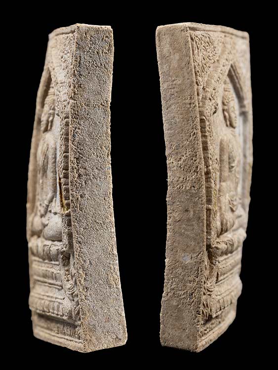 พระสมเด็จพญาหงษ์ทอง หลวงปู่หมุน ตะกรุดทองคำคู่ สวยเดิมหายากสร้างน้อย พร้อมกล่องเดิมจากวัด พิธีมหาสมปราถนาถ-1