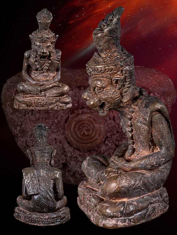 รูปหล่อปู่สิงห์สมิงพราย หลวงปู่กาหลง วัดเขาแหลม-1