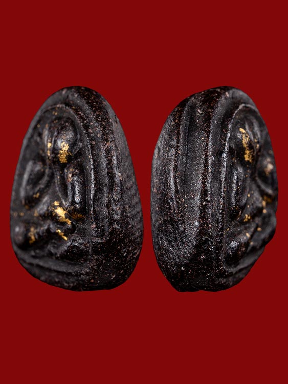 พระปิดตาอุดมความสุข หลวงปู่สิม (หลวงปู่ทิมปลุกเสก) เนื้อผงคลุกรัก-1