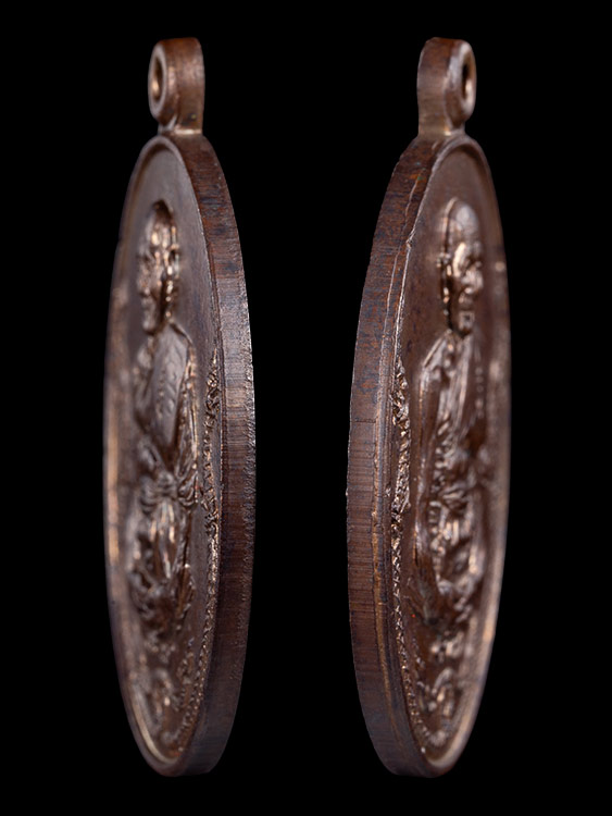 เหรียญนาคคู่หลวงพ่อเต๋ คงทอง วัดสามง่าม ตอกโค้ดด้านหลัง-1