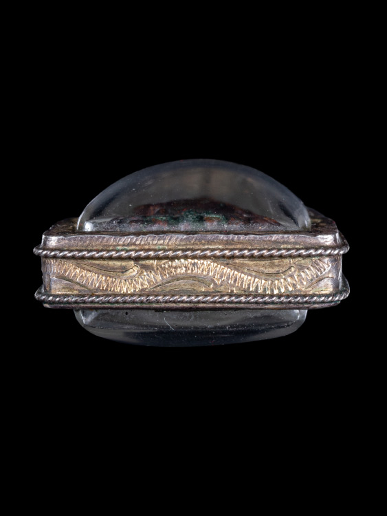 พระเตารีดหลวงปู่ทวด วัเช้างให้ ปี24 พร้อมเลี่ยมเงิน-1