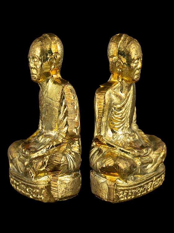 รูปเหมือนปั้ม หลวงพ่อคูณ วัดบ้านไร่ รุ่นคุณพระ"เทพประทานพร" ปี36 พร้อมกล่องเดิม-1