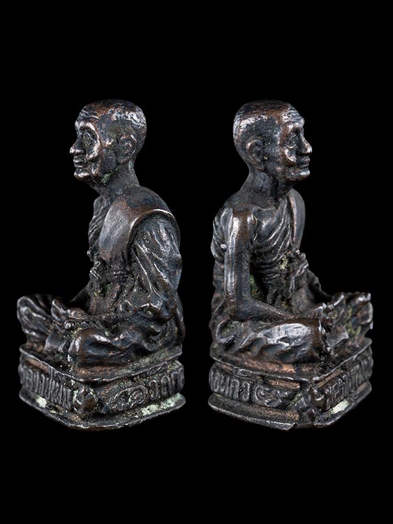 รูปเหมือนปั๊มหลวงปู่เพิ่ม วัดกลางบางแก้ว พร้อมกล่องเดิม-1