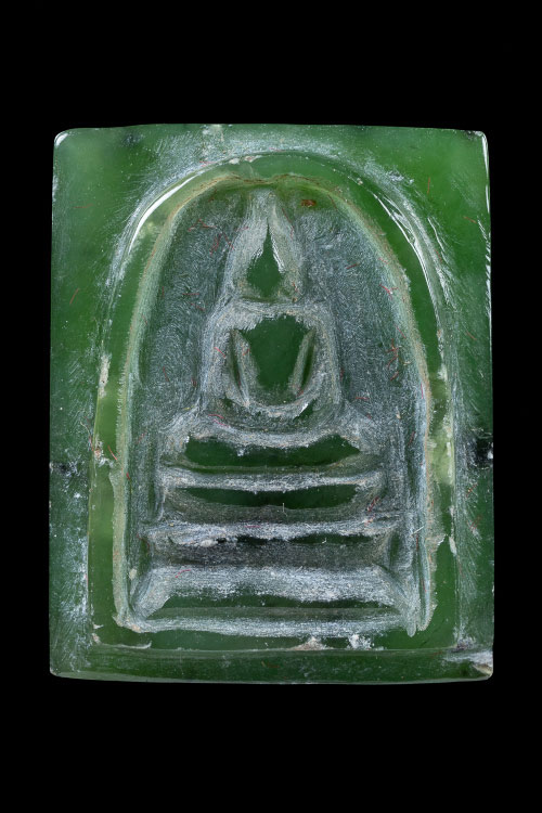 พระหยกหลวงพ่อวิริยังค์ วัดธรรมมงคล จ.กรุงเทพฯ ปี2536พร้อมกล่องเดิม-1