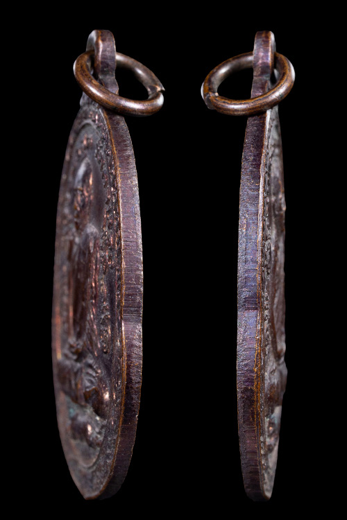 เหรียญเสือเผ่นหลวงพ่อสุด วัดกาหลง ปี2521 สภาพสวย-1