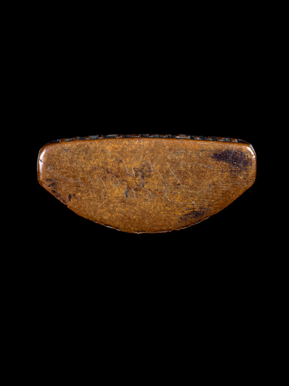 รูปเหมือนปั๊มหลวงพ่อแพ รุ่นแรก เนื้อทองแดงรมดำ นิยม-1