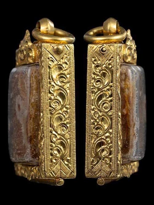 พระของขวัญวัดปากน้ำ รุ่นแรก ปีพ.ศ.2493 จ.กรุงเทพฯ พร้อมตลับทองอย่างดี-1