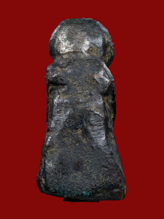 พระปิดตาเนื้อสัมฤทธิ์เก่า ไม่ทราบที่-1