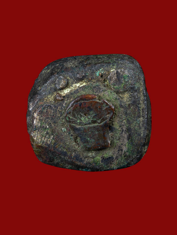 พระปิดตาเนื้อสัมฤทธิ์เก่า ไม่ทราบที่-1