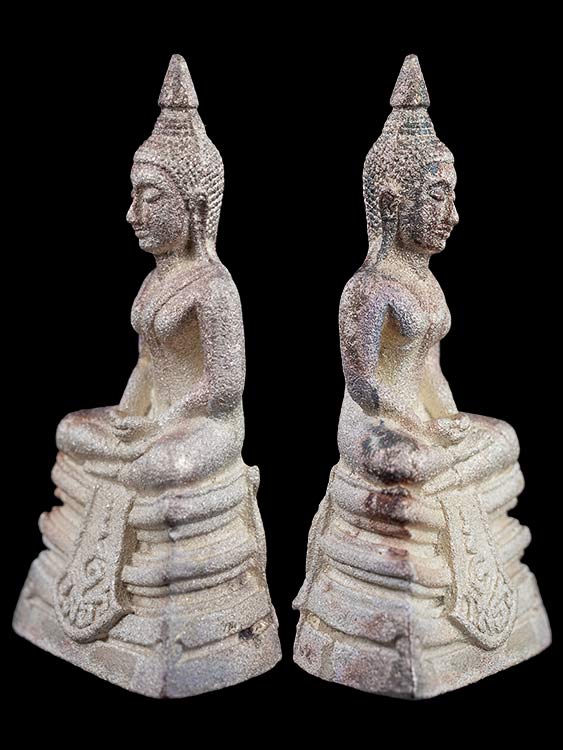 พระกริ่งหลวงพ่อโสธร 80ปีกรมตำรวจ เนื้อเงินพ่นทราย พร้อมกล่องเดิม-1