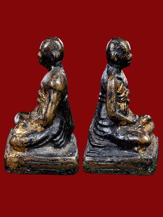 รูปเหมือนสมเด็จโต พรหมรังสี ปี2495 (หลวงปู่นาค วัดระฆัง)-1