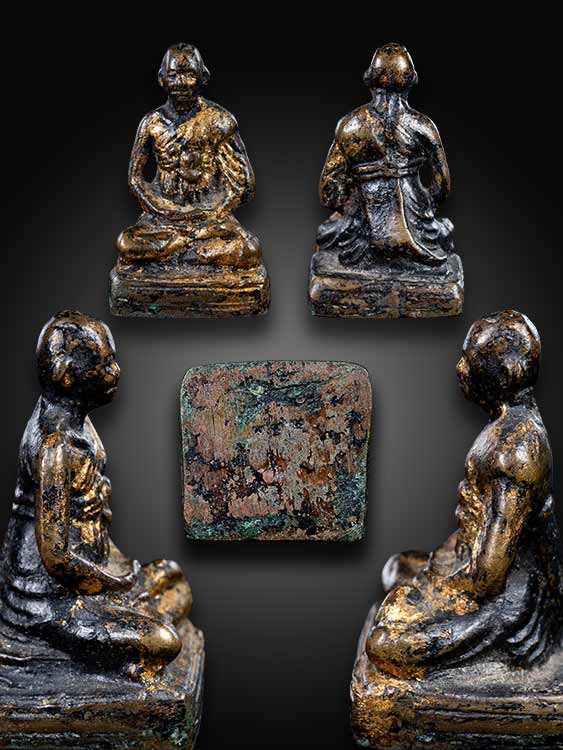 รูปเหมือนสมเด็จโต พรหมรังสี ปี2495 (หลวงปู่นาค วัดระฆัง)-1